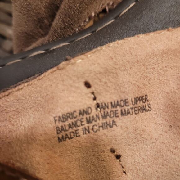 BOC Born Elize Tan Leather Sandal Booties Boho Indie Festival Comfort Style 9 - Picture 5 of 7